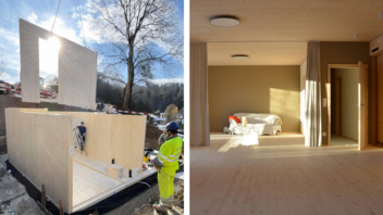 Baustellenbesichtigung in Neu St. Johann