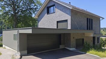 Wooden Basement for a Single-Family Home