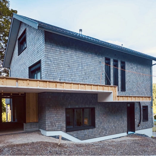 Timber basement for EFH, Haldenstein