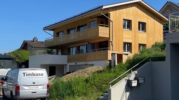Wooden Basement for a Residential Home