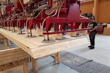 Brettsperrholz für Keller aus Holz